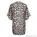 Euone Women Tops Clearance Sales Women Leopard Print Cover Casual Blouse Tops Kimono Bikini Cardigan Capes Cover Brown